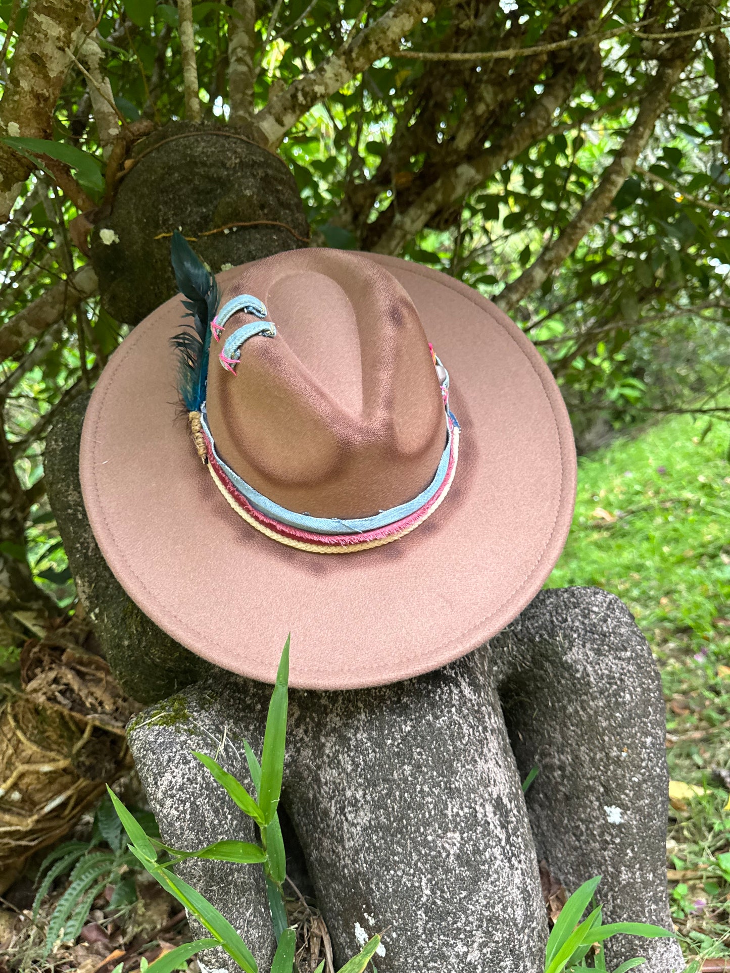 Soft Fire Fedora Hat