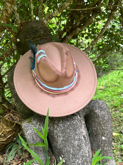 Soft Fire Fedora Hat