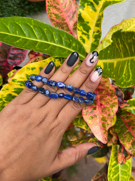 Lapiz Lazuli Nugget Bracelet