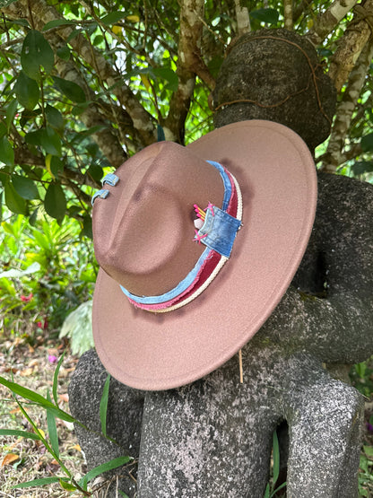 Soft Fire Fedora Hat