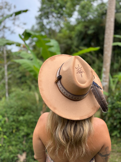 Sol y Luna Fedora Hat