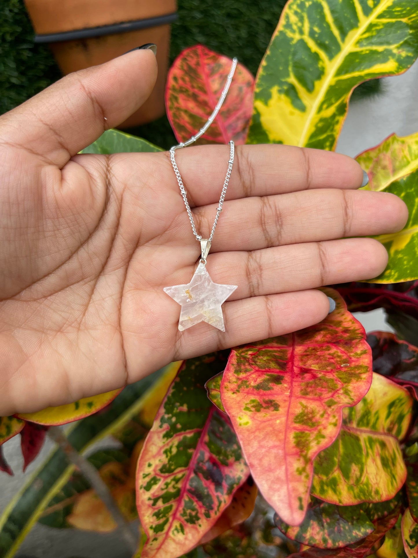 Golden Healer Star Necklace