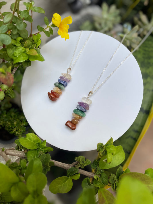 Chakra Cairn Necklace