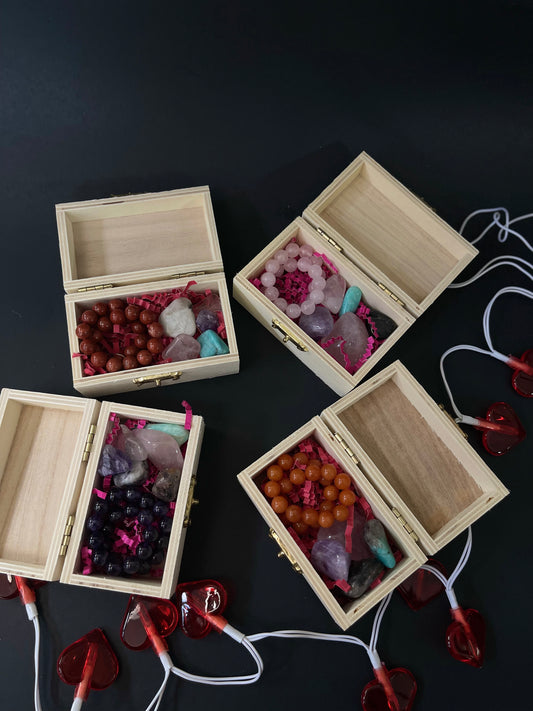 Trinket Treasure VD ❤️ Wooden Box
