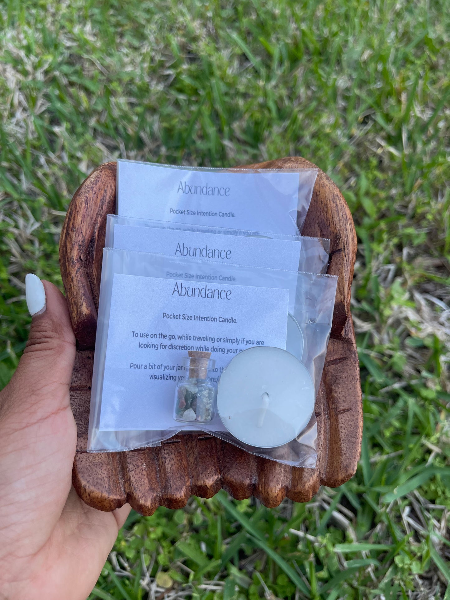 Pocket Size Intention Candle