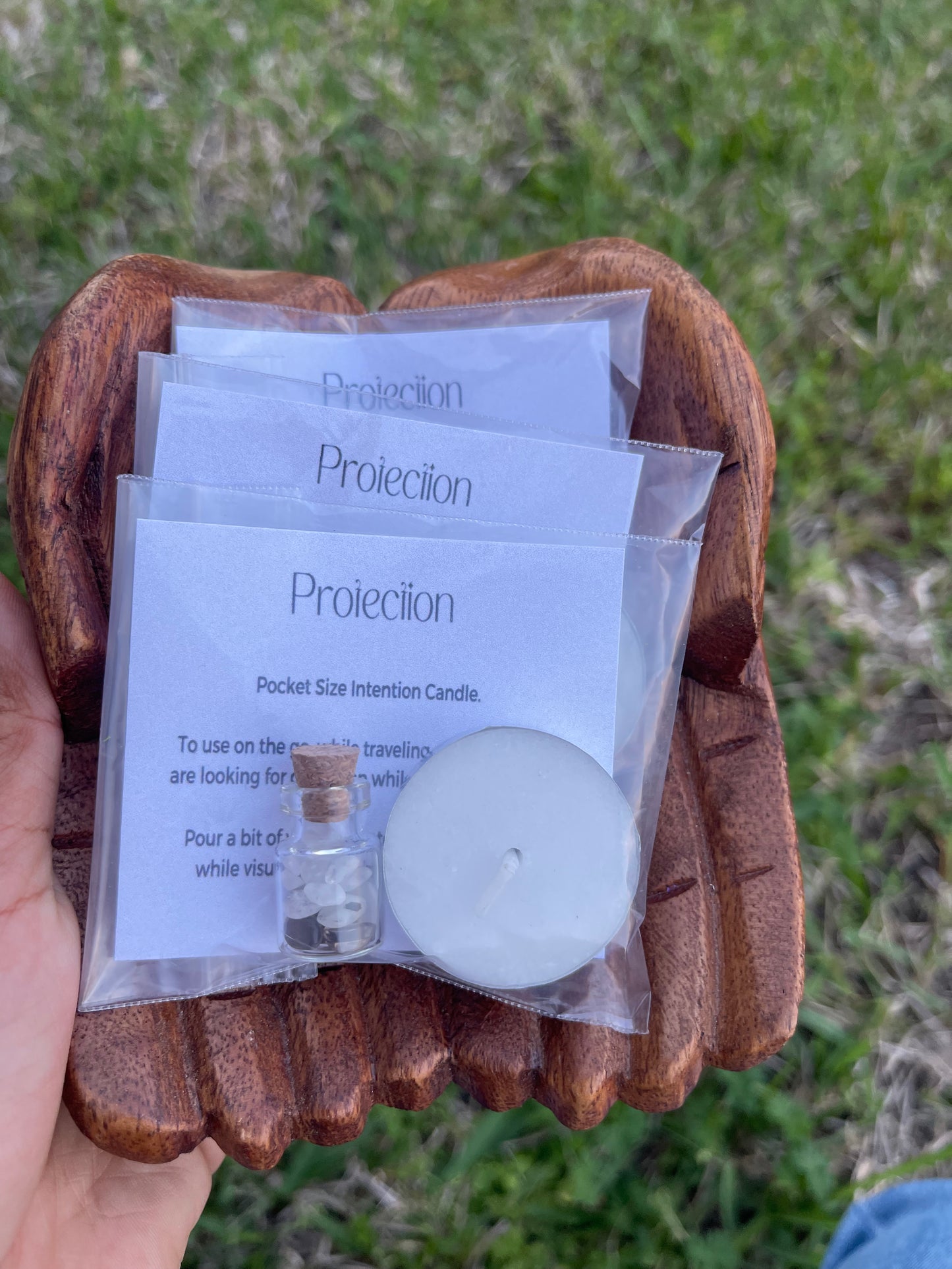 Pocket Size Intention Candle